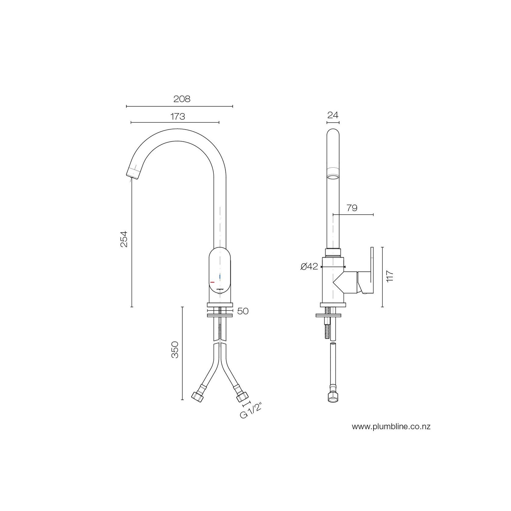 Minimo Energy Saver Kitchen Mixer gallery detail image