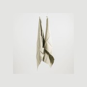 100% French Linen Tea Towel - Set 2-Sage gallery detail image