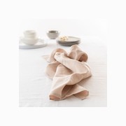 100% French Linen Tea Towel - Set 2-Latte gallery detail image