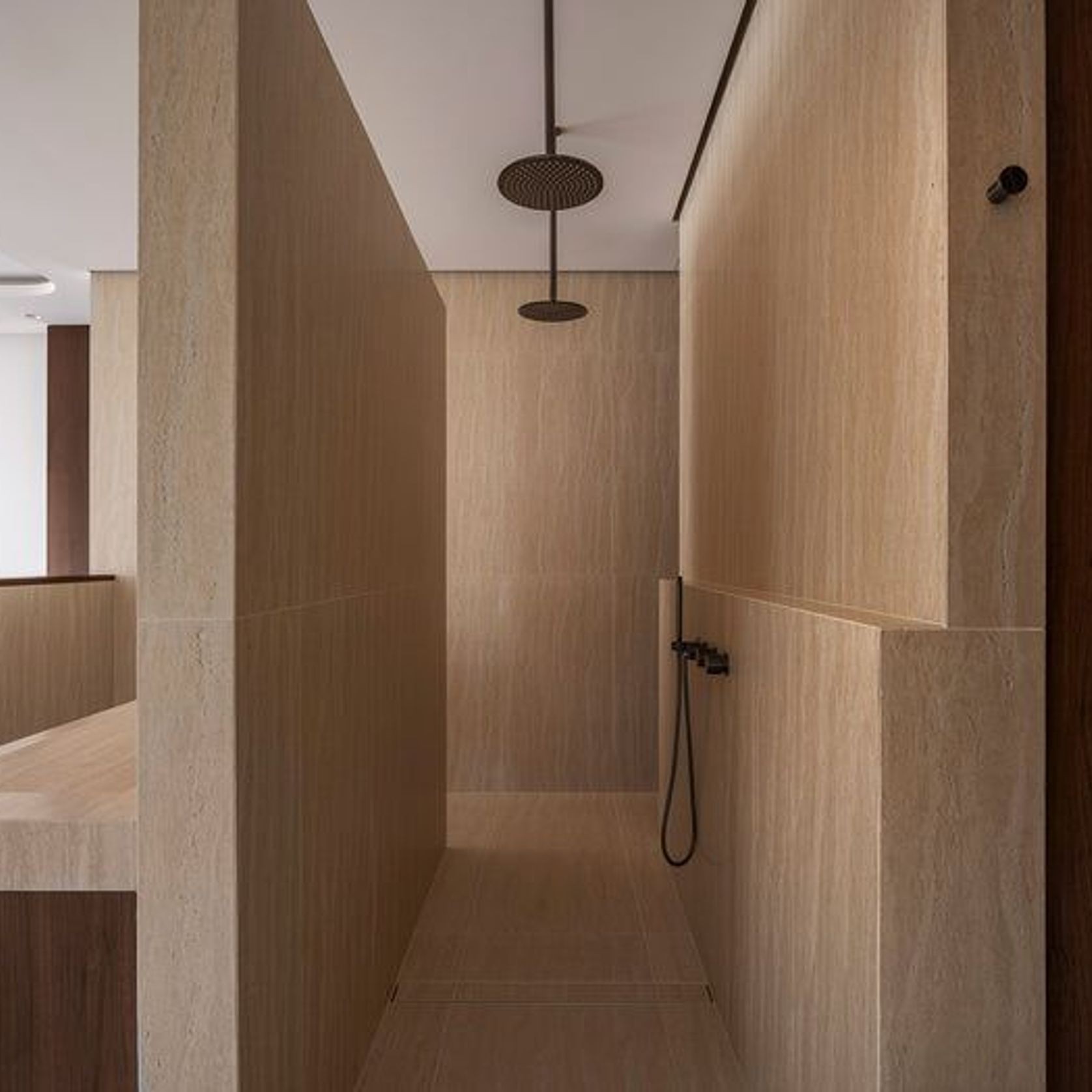 Beige Travertine Hybrid Tile gallery detail image