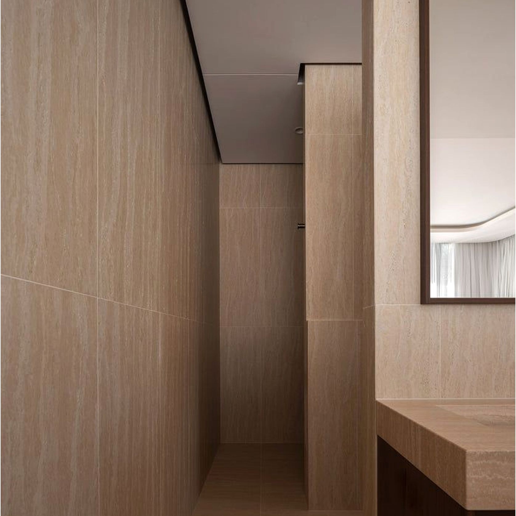 Beige Travertine Hybrid Tile gallery detail image