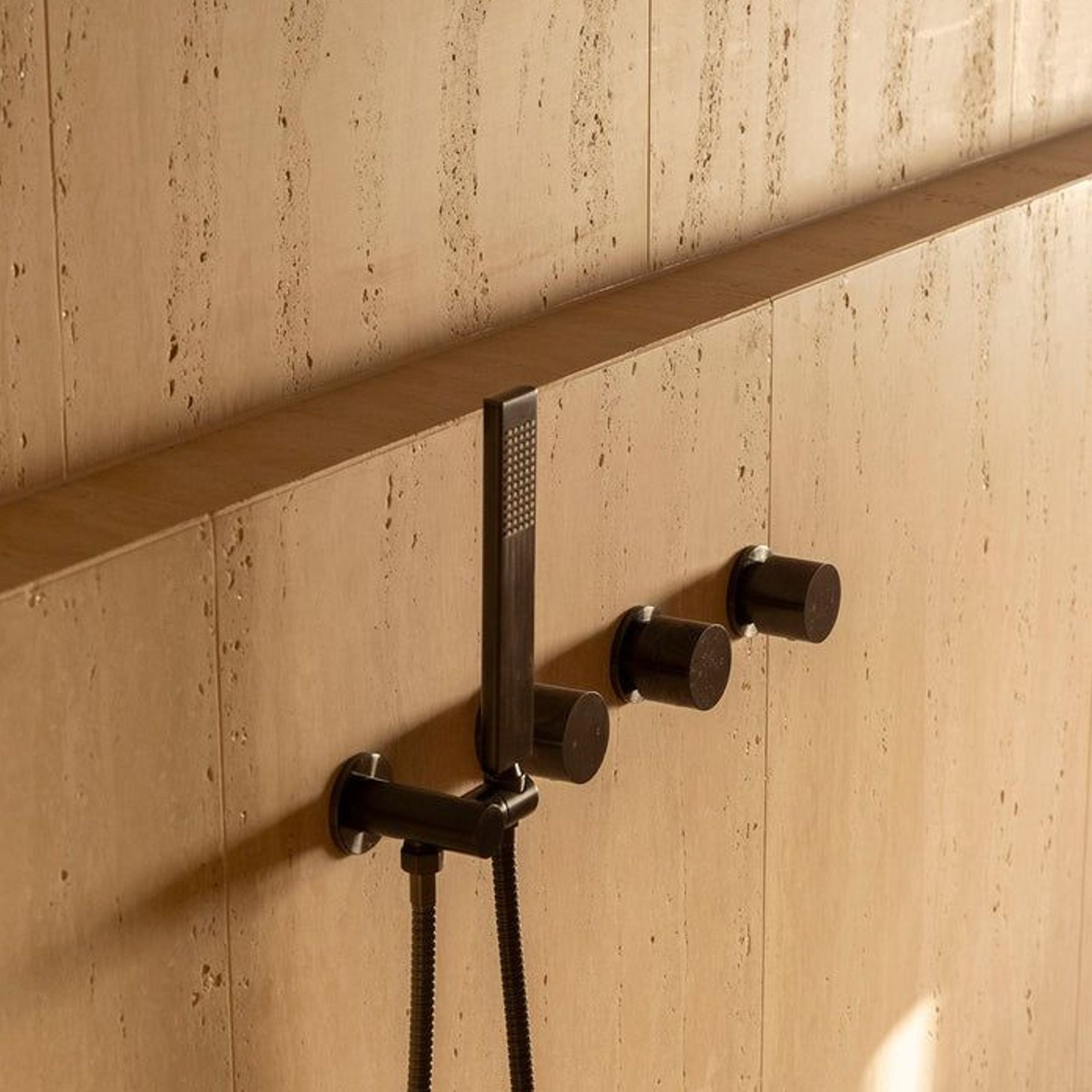 Beige Travertine Hybrid Tile gallery detail image