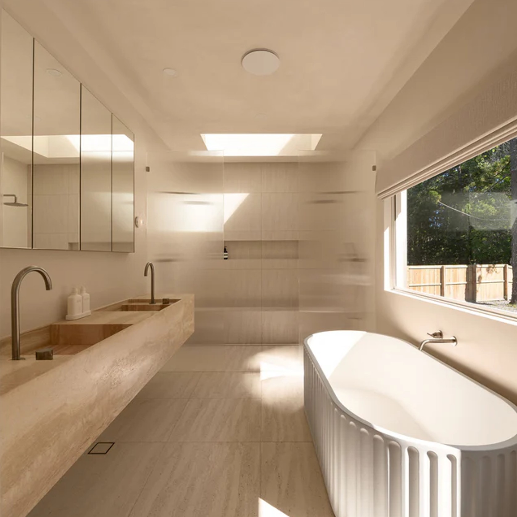 Sand Travertine Hybrid Tile gallery detail image