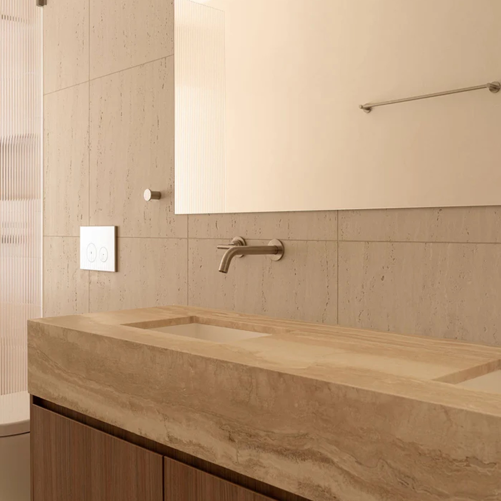 Sand Travertine Hybrid Tile gallery detail image