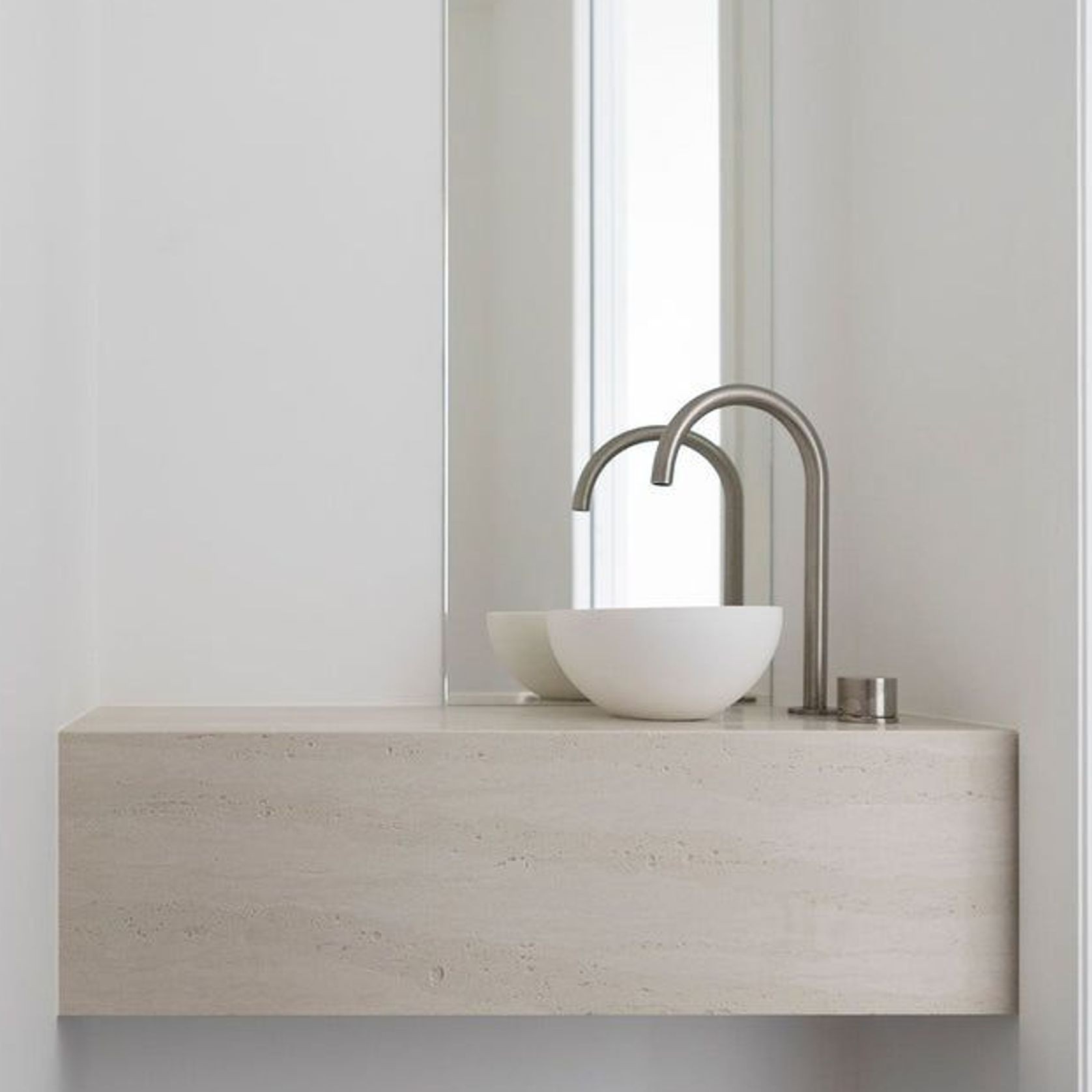 Sand Travertine Hybrid Tile gallery detail image