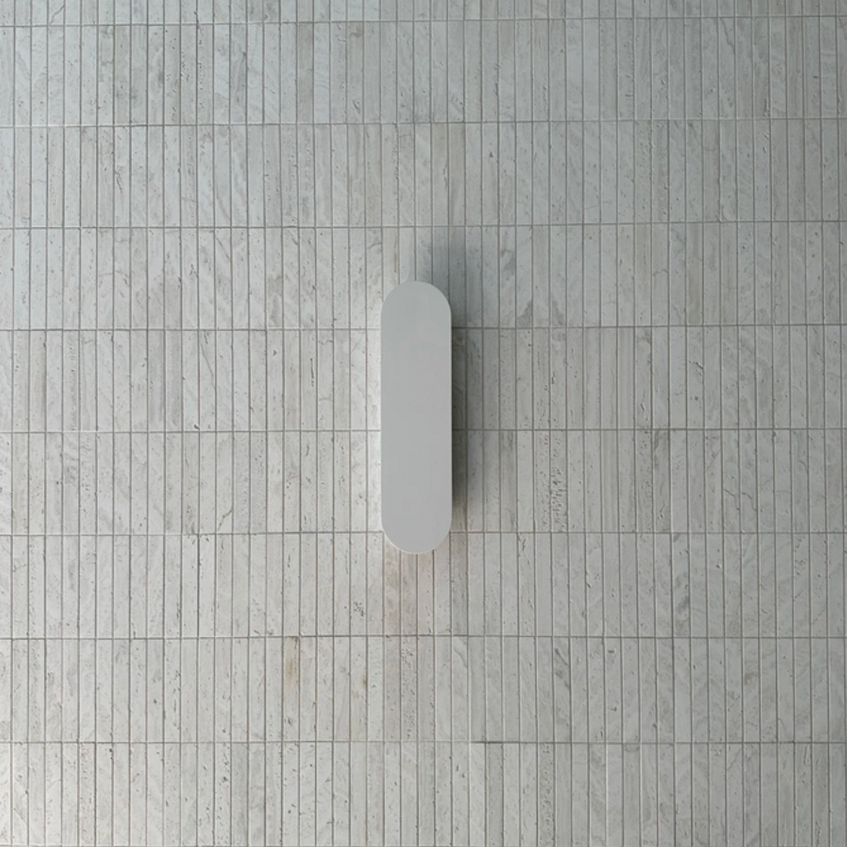 Superwhite Travertine Kit Kat Mosaic gallery detail image