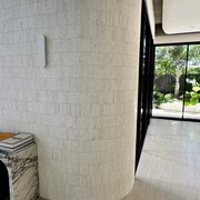 Superwhite Travertine Kit Kat Mosaic gallery detail image