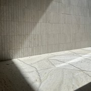 Superwhite Travertine Kit Kat Mosaic gallery detail image