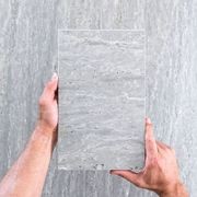 Silver Travertine Hybrid Tile gallery detail image