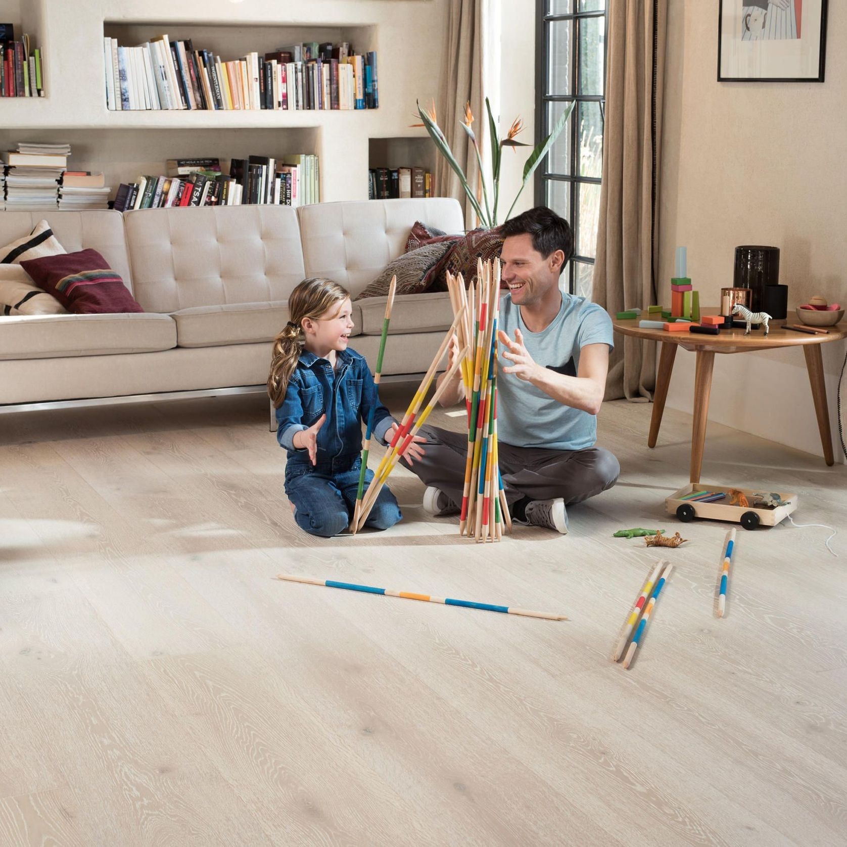 Quick-Step Massimo Frozen Oak Extra Matt Timber Flooring gallery detail image