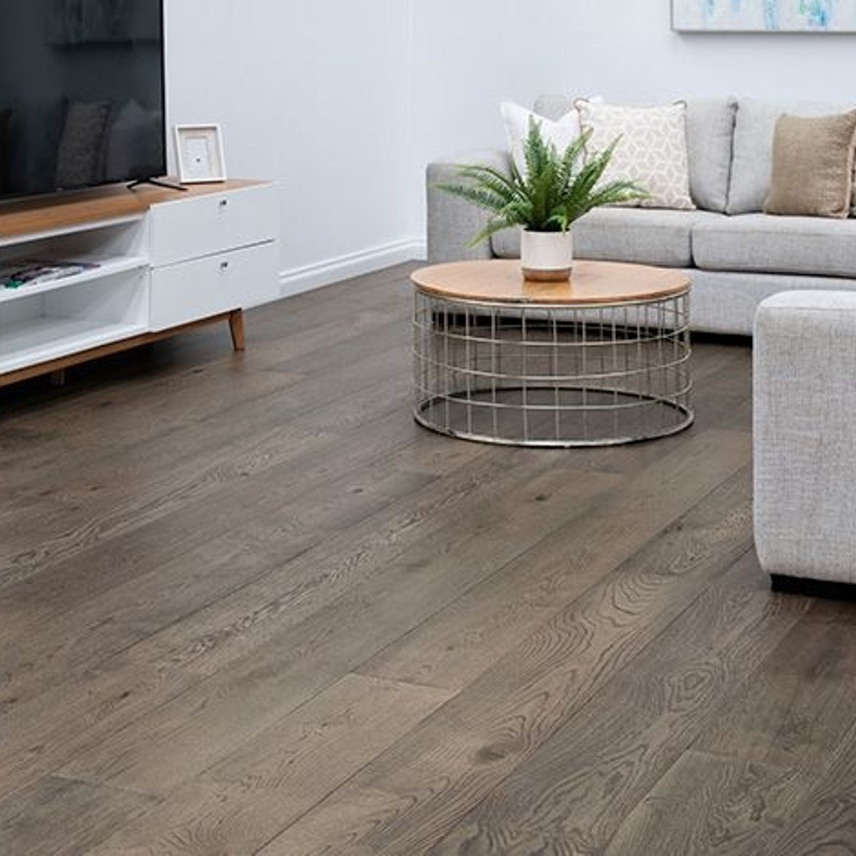 AST GrandOak - Timber Flooring - Monarch - French Grey gallery detail image