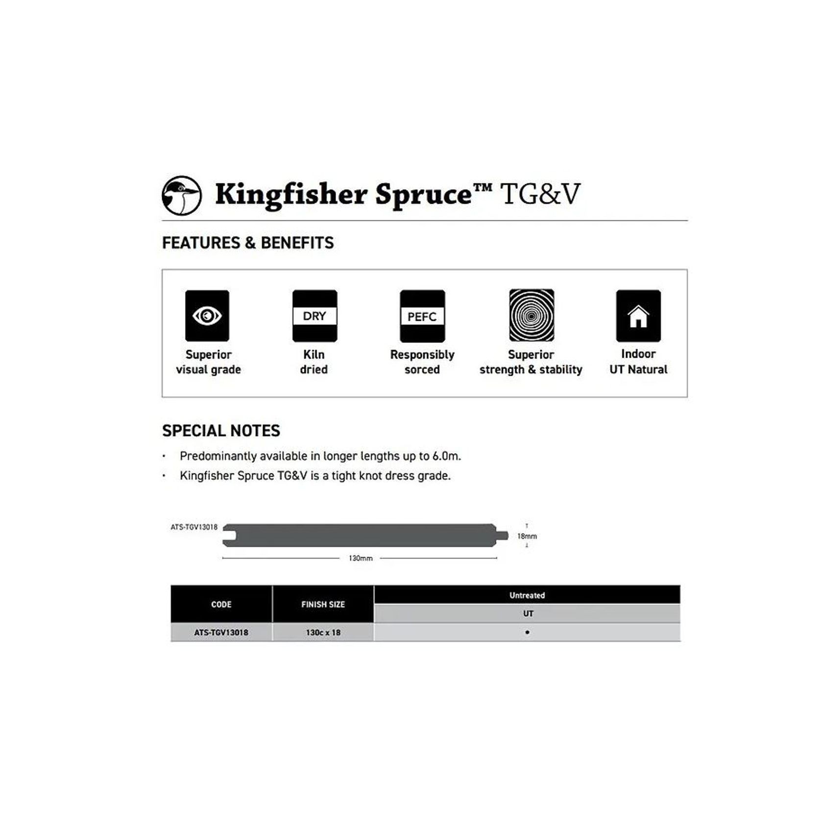 Kingfisher Spruce - SG8 & SG10  Range gallery detail image
