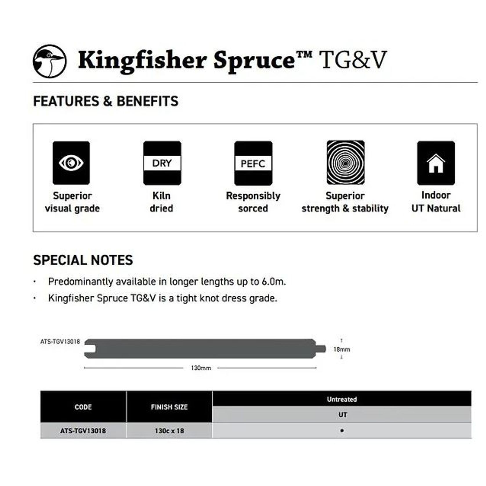 Kingfisher Spruce - SG8 & SG10  Range gallery detail image