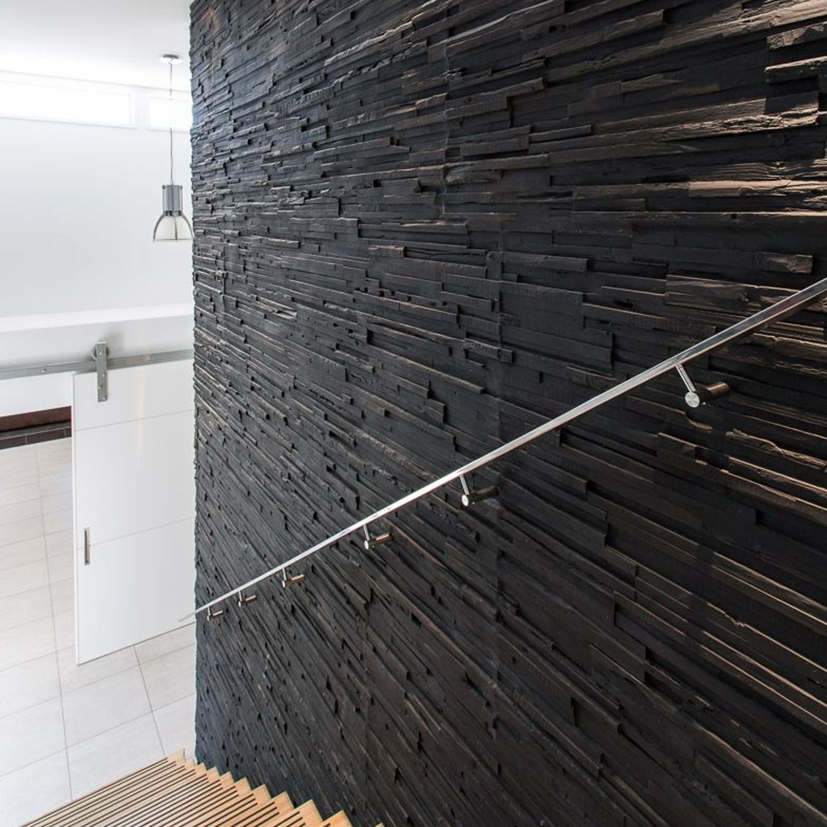Wedgewood Wood Wall Panel by Muros - weathered timber gallery detail image