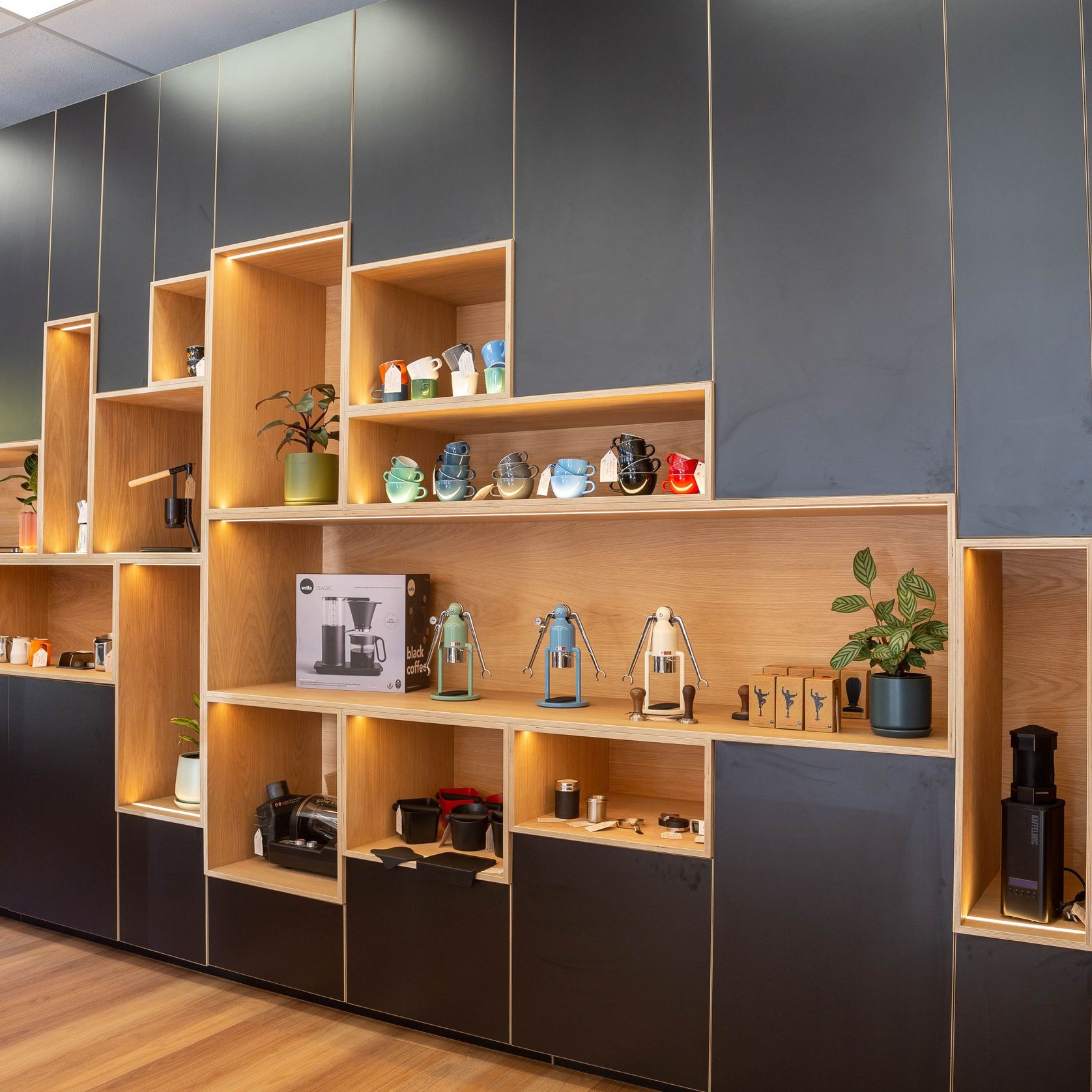HPL Italia Suede Black | Laminate Panels gallery detail image
