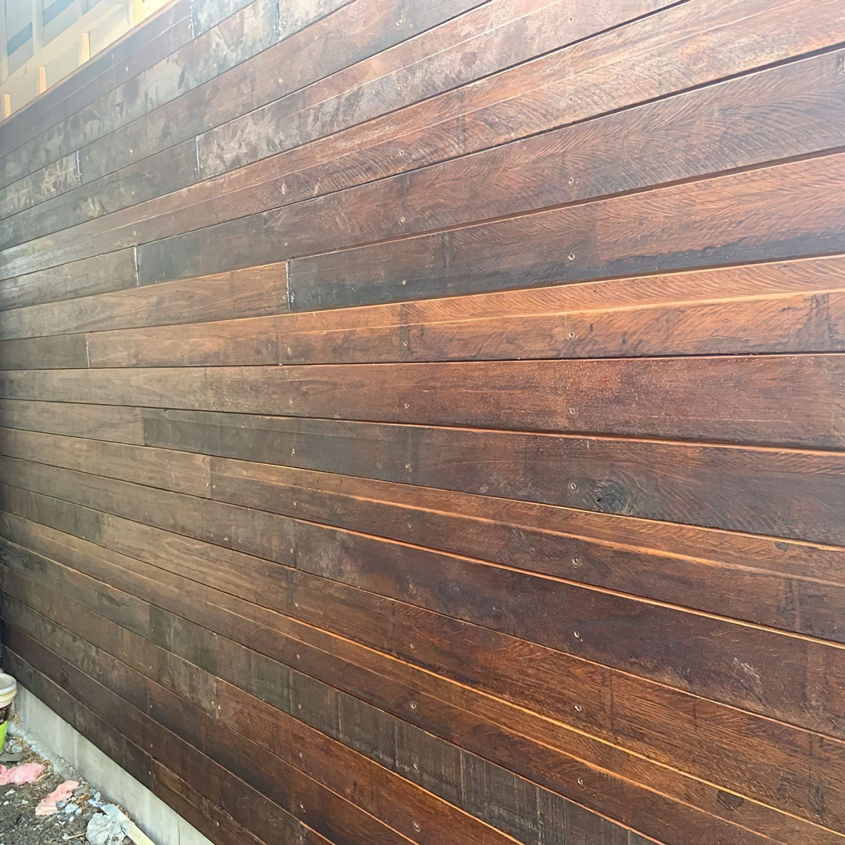 Cladding | Sawn face horizontal – drydens clear oil gallery detail image