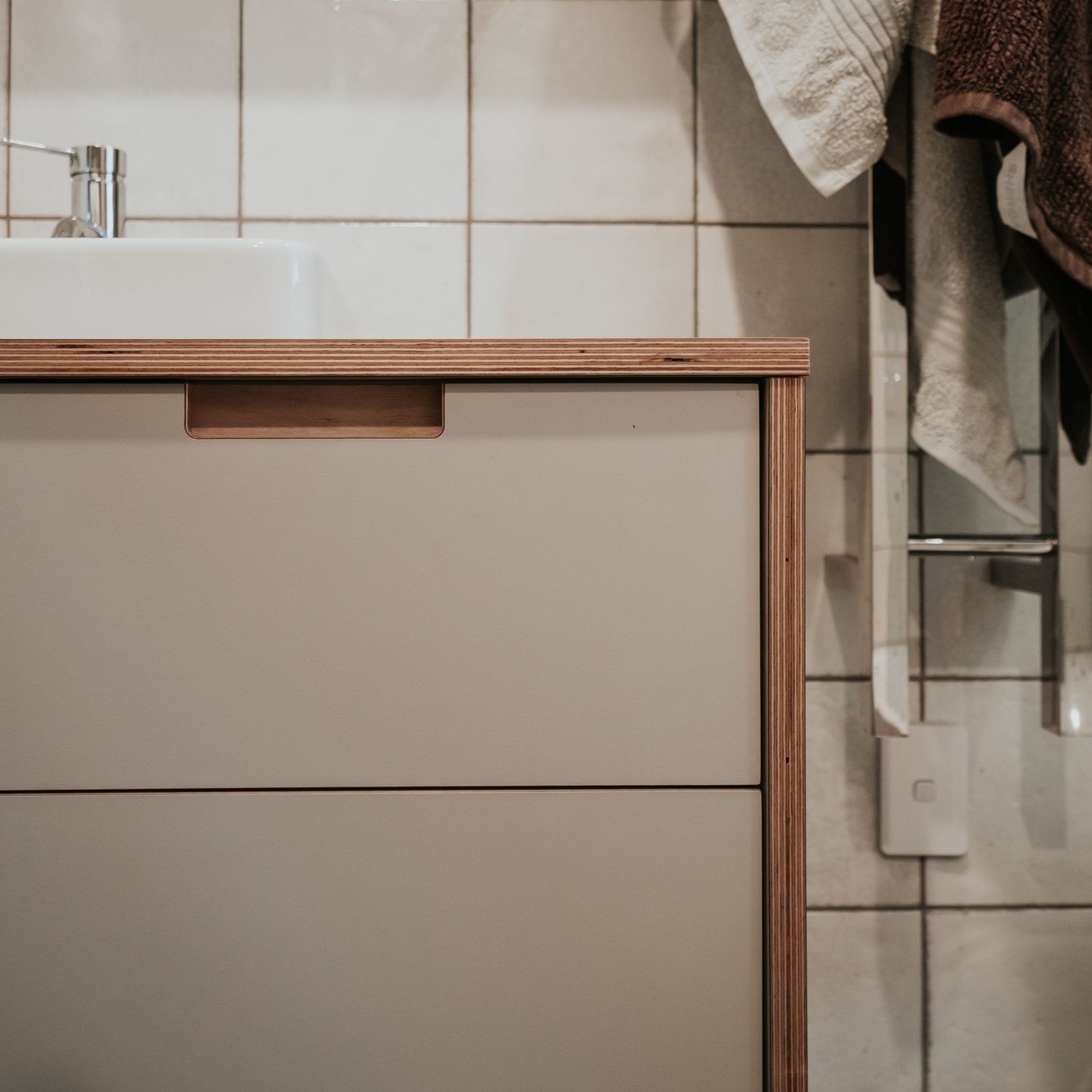 HPL Italia Suede White | Laminate Panels gallery detail image