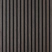 Smoked Oak Acoustic Timber Slat Panel gallery detail image