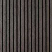 Smoked Oak Acoustic Timber Slat Panel gallery detail image