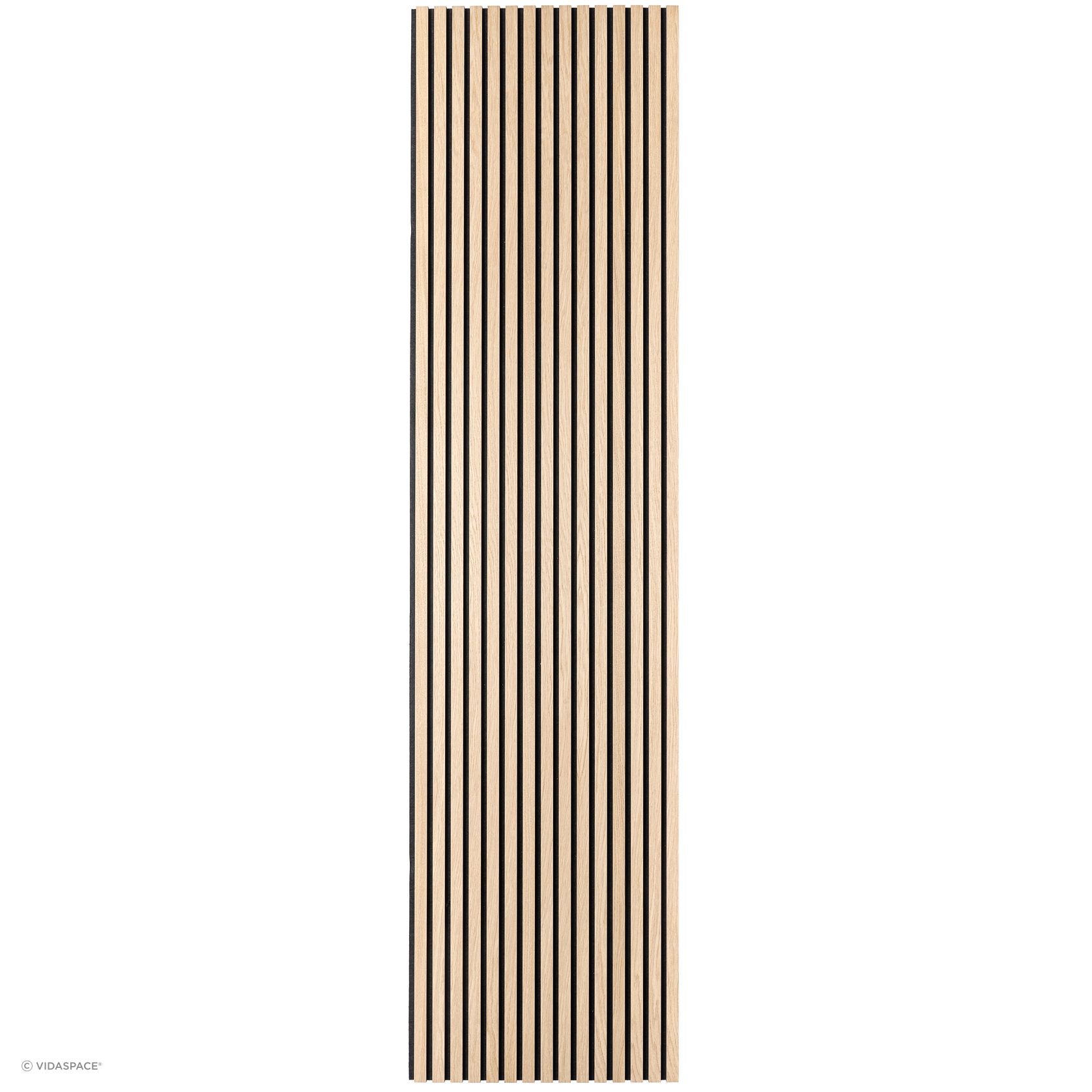 Unfinished Oak Acoustic Timber Slat Panel gallery detail image