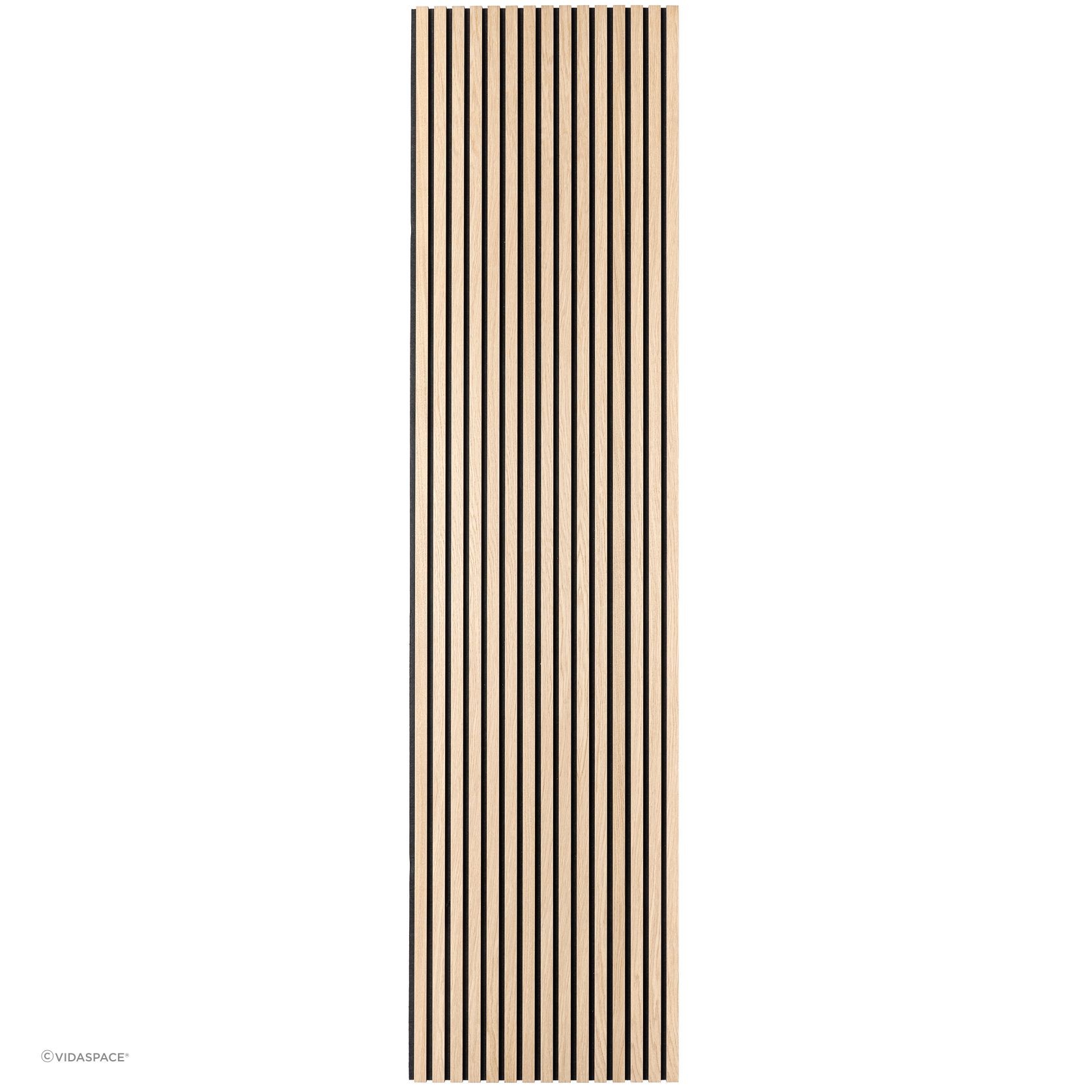 Unfinished Oak Acoustic Timber Slat Panel gallery detail image