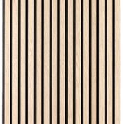 Unfinished Oak Acoustic Timber Slat Panel gallery detail image