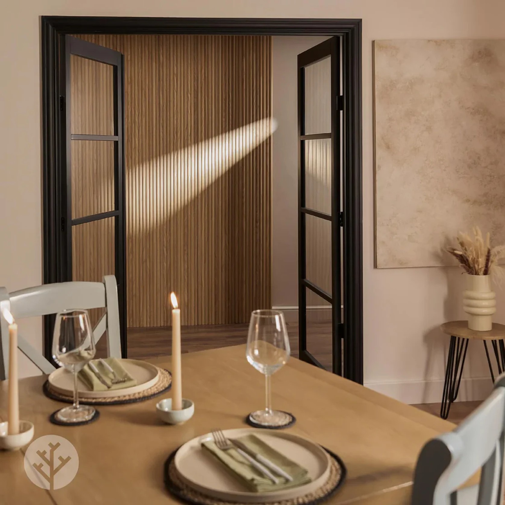 Flutto™ Oak Ridge Flexible Tambour Wood Panels gallery detail image