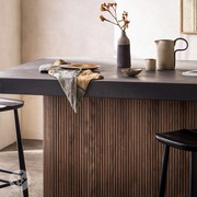 Flutto™ Walnut Mini-Ridge Flexible Tambour Wood Panels gallery detail image