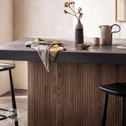 Flutto™ Walnut Mini-Ridge Flexible Tambour Wood Panels gallery detail image