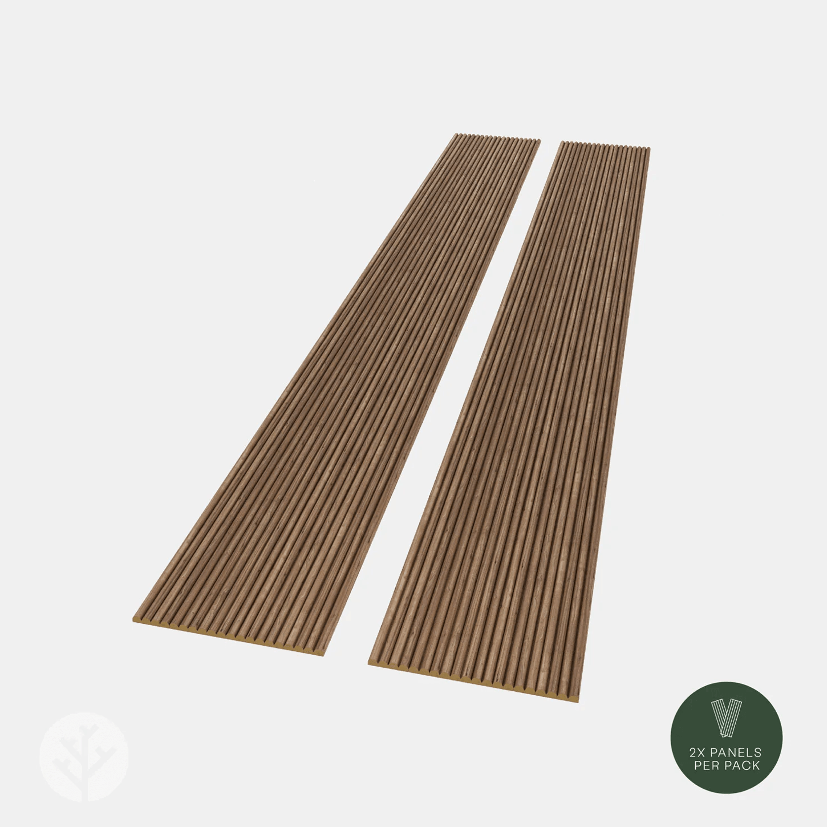 Flutto™ Walnut Mini-Ridge Flexible Tambour Wood Panels gallery detail image