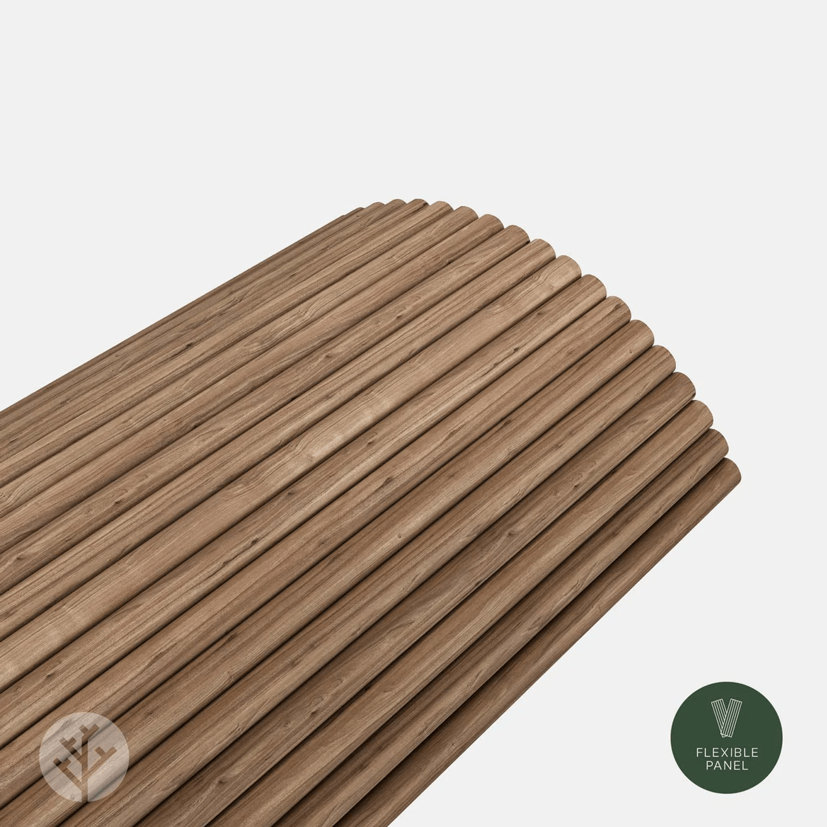 Flutto™ Walnut Ridge Flexible Tambour Wood Panels gallery detail image