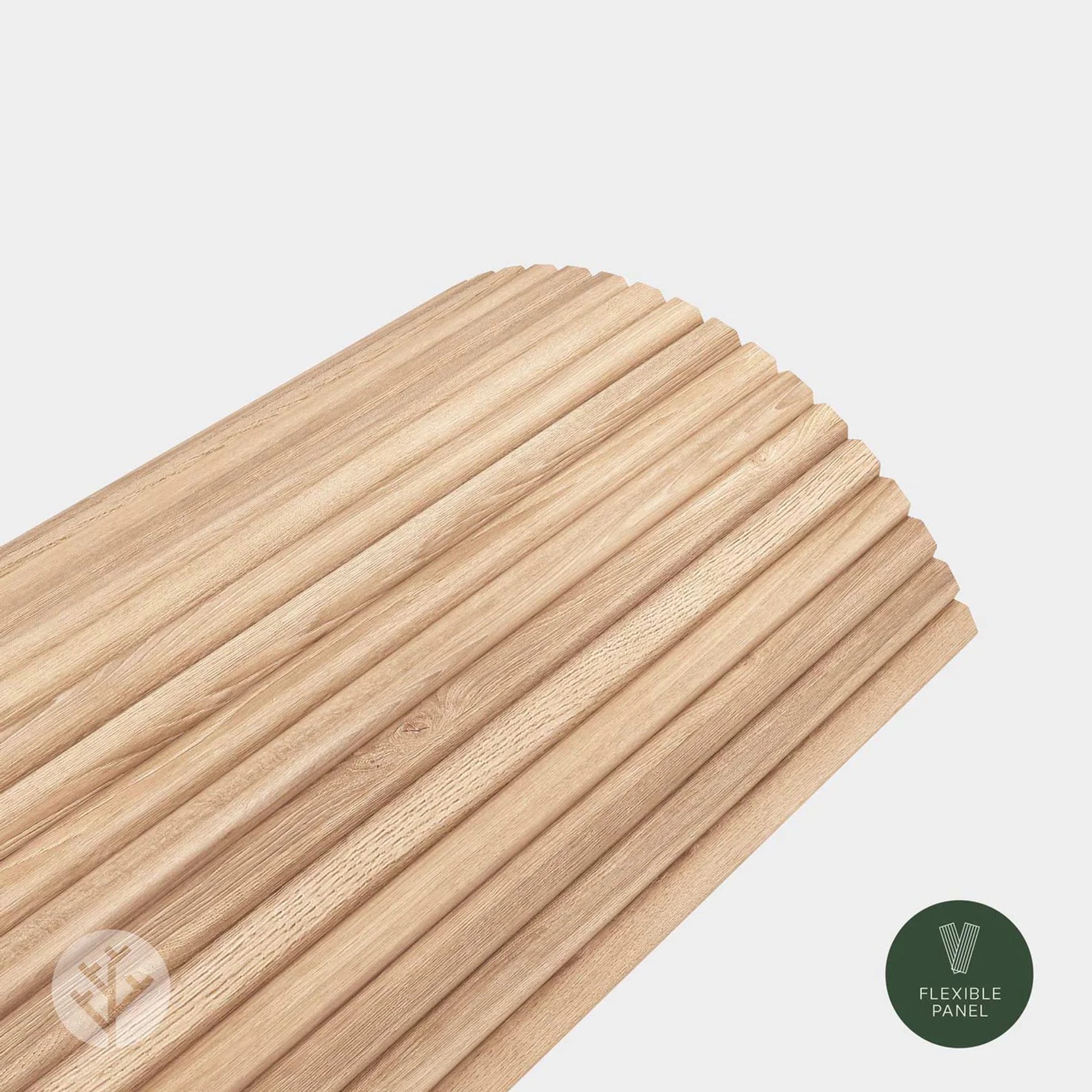 Flutto™ Oak Slat Flexible Tambour Wood Panels gallery detail image
