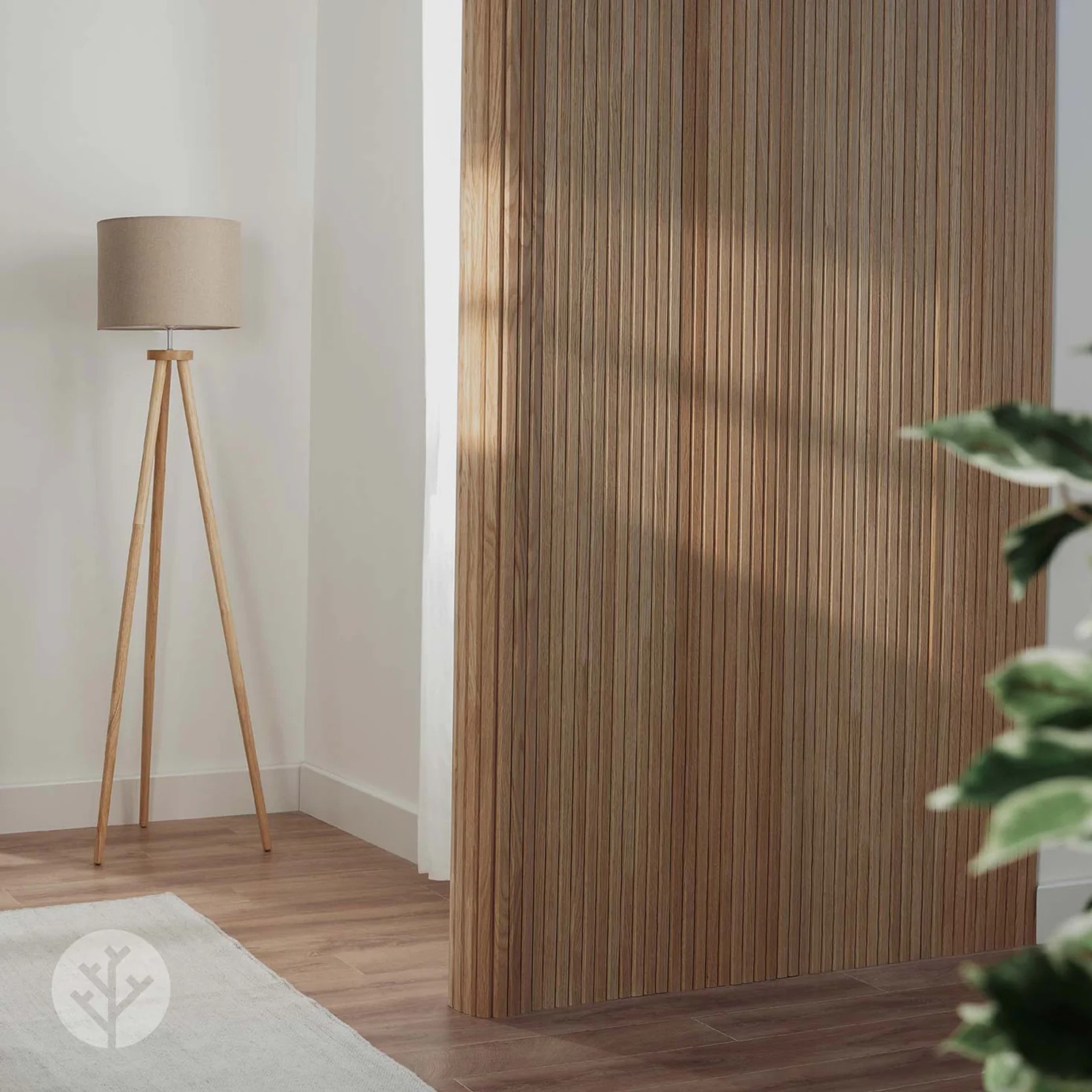 Flutto™ Oak Slat Flexible Tambour Wood Panels gallery detail image