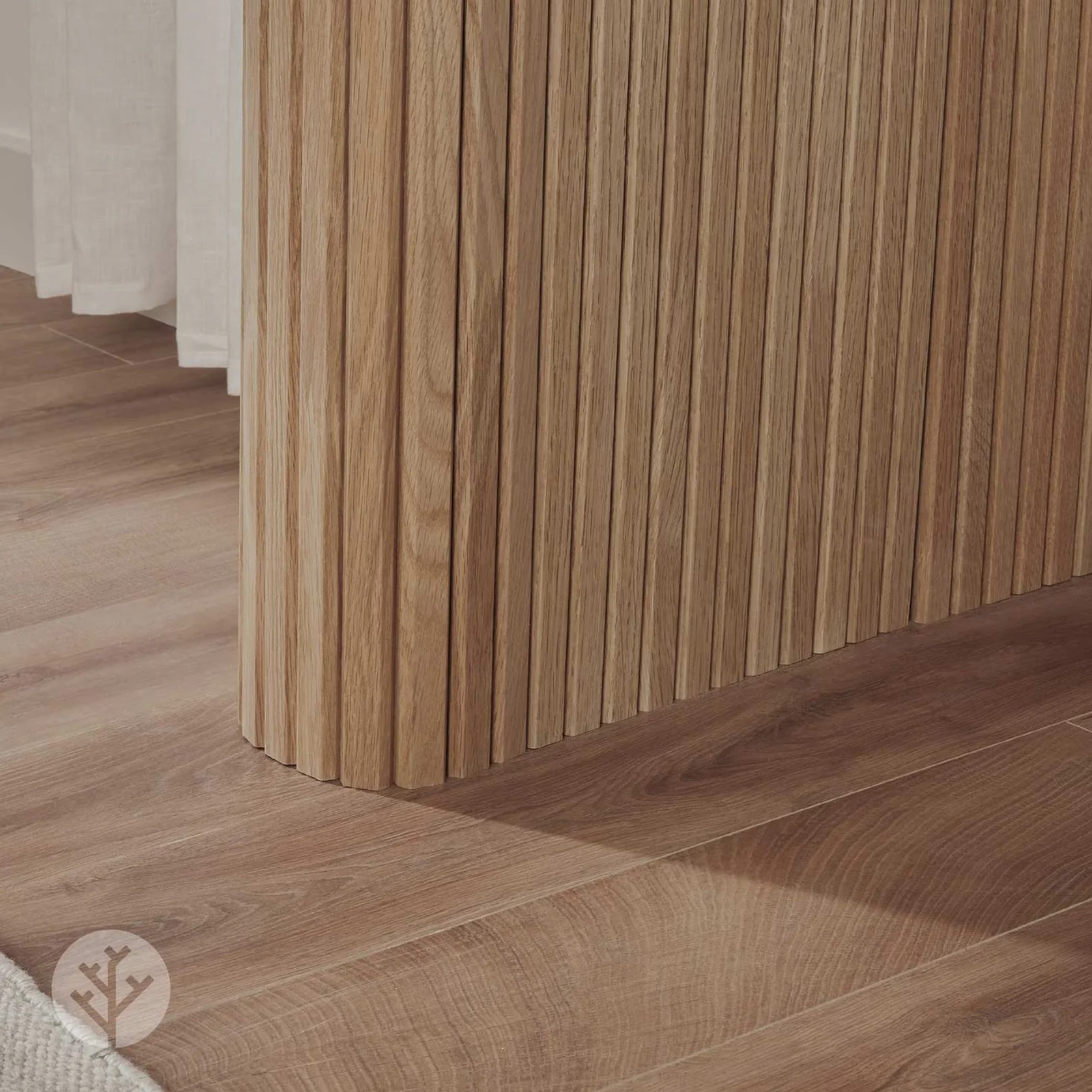 Flutto™ Oak Slat Flexible Tambour Wood Panels gallery detail image