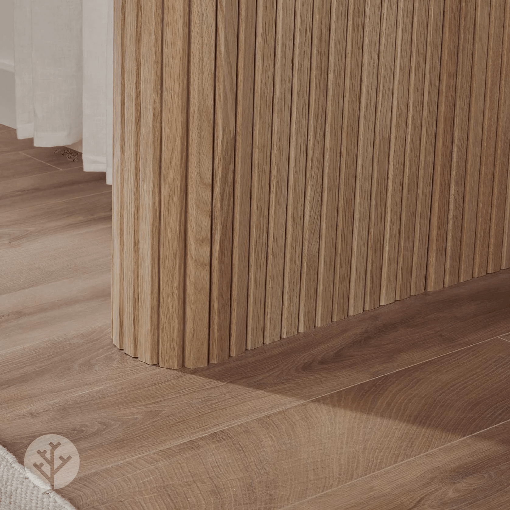 Flutto™ Oak Slat Flexible Tambour Wood Panels gallery detail image