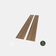 Flutto™ Walnut Slat Flexible Tambour Wood Panels gallery detail image