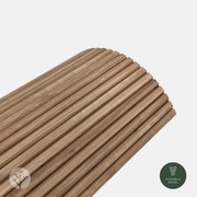Flutto™ Walnut Slat Flexible Tambour Wood Panels gallery detail image