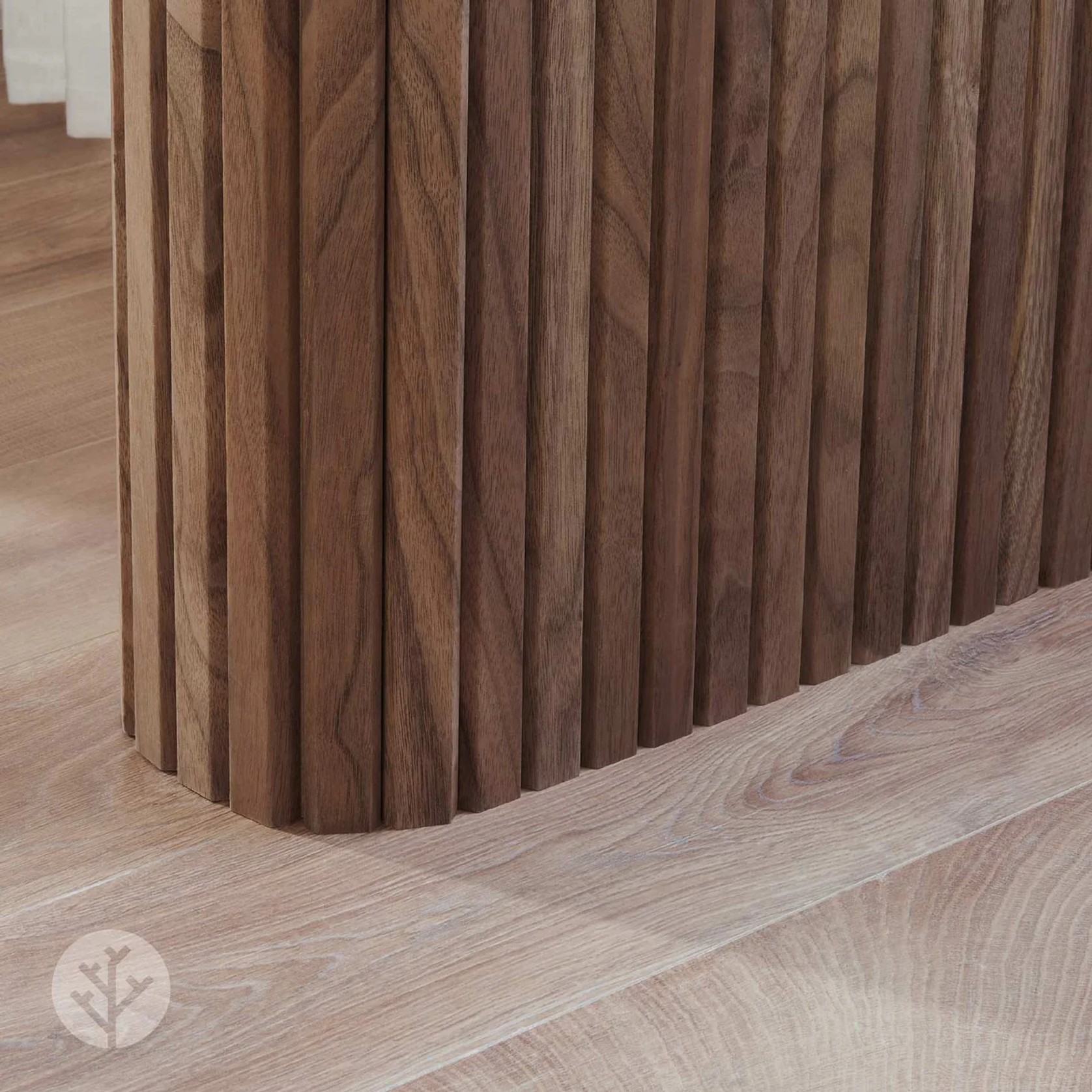 Flutto™ Walnut Slat Flexible Tambour Wood Panels gallery detail image