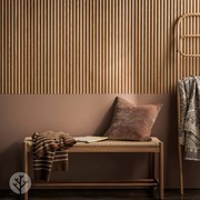 Flutto™ Oak Zigzag Flexible Tambour Wood Panels gallery detail image