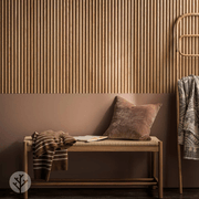 Flutto™ Oak Zigzag Flexible Tambour Wood Panels gallery detail image