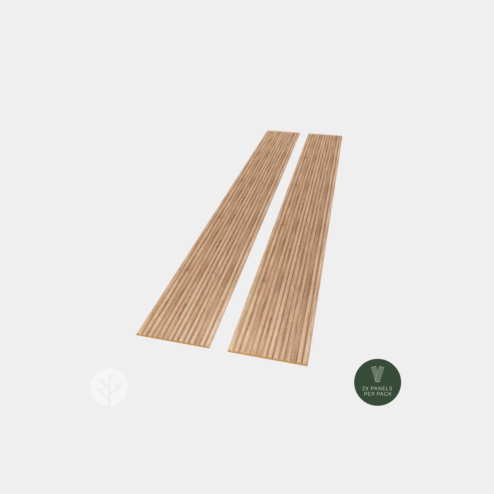 Flutto™ Oak Zigzag Flexible Tambour Wood Panels gallery detail image