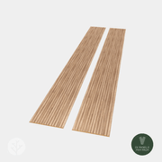 Flutto™ Oak Zigzag Flexible Tambour Wood Panels gallery detail image