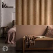 Flutto™ Oak Zigzag Flexible Tambour Wood Panels gallery detail image