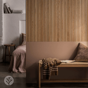 Flutto™ Oak Zigzag Flexible Tambour Wood Panels gallery detail image