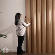Flutto™ Oak Zigzag Flexible Tambour Wood Panels gallery detail image