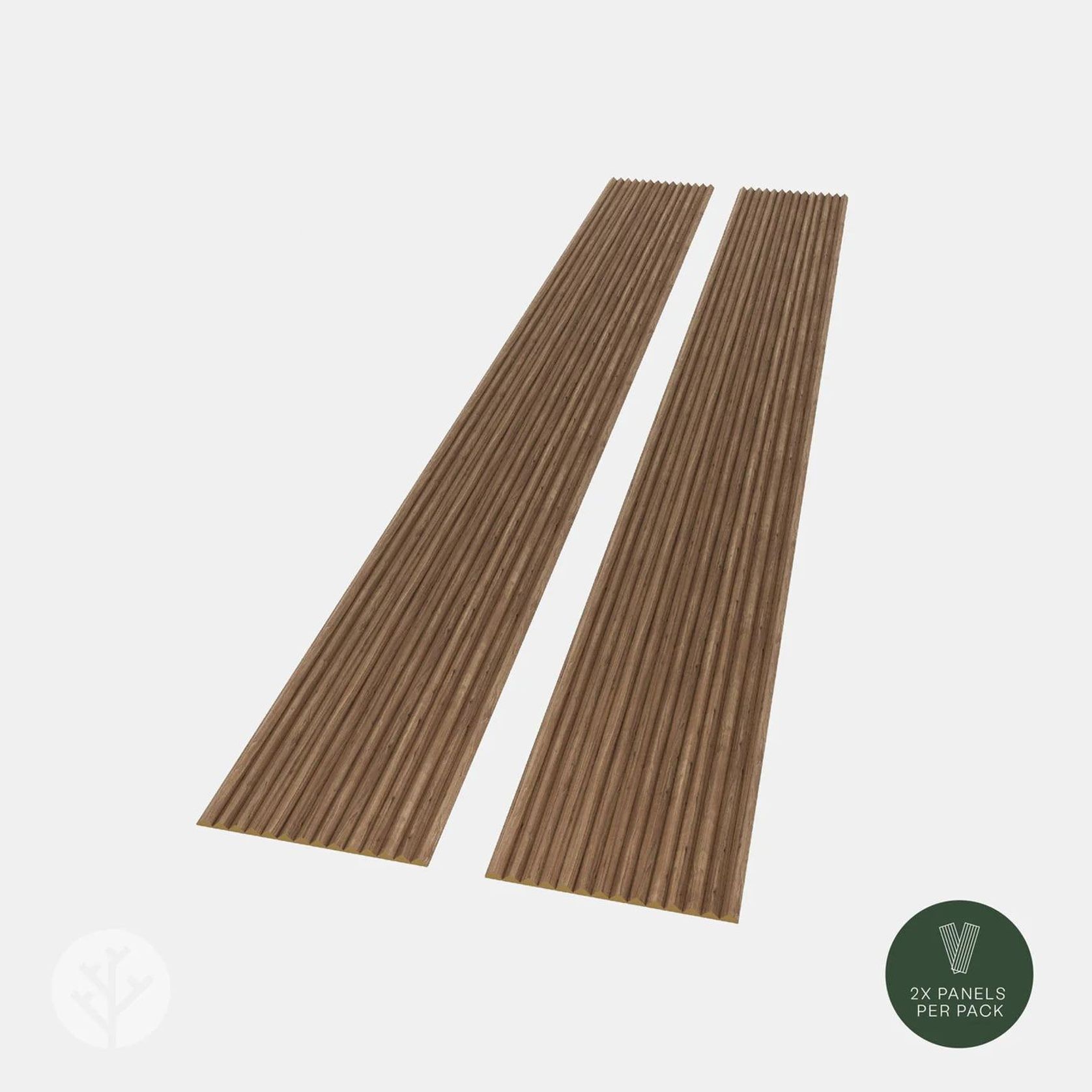 Flutto™ Walnut Zigzag Flexible Tambour Wood Panels gallery detail image
