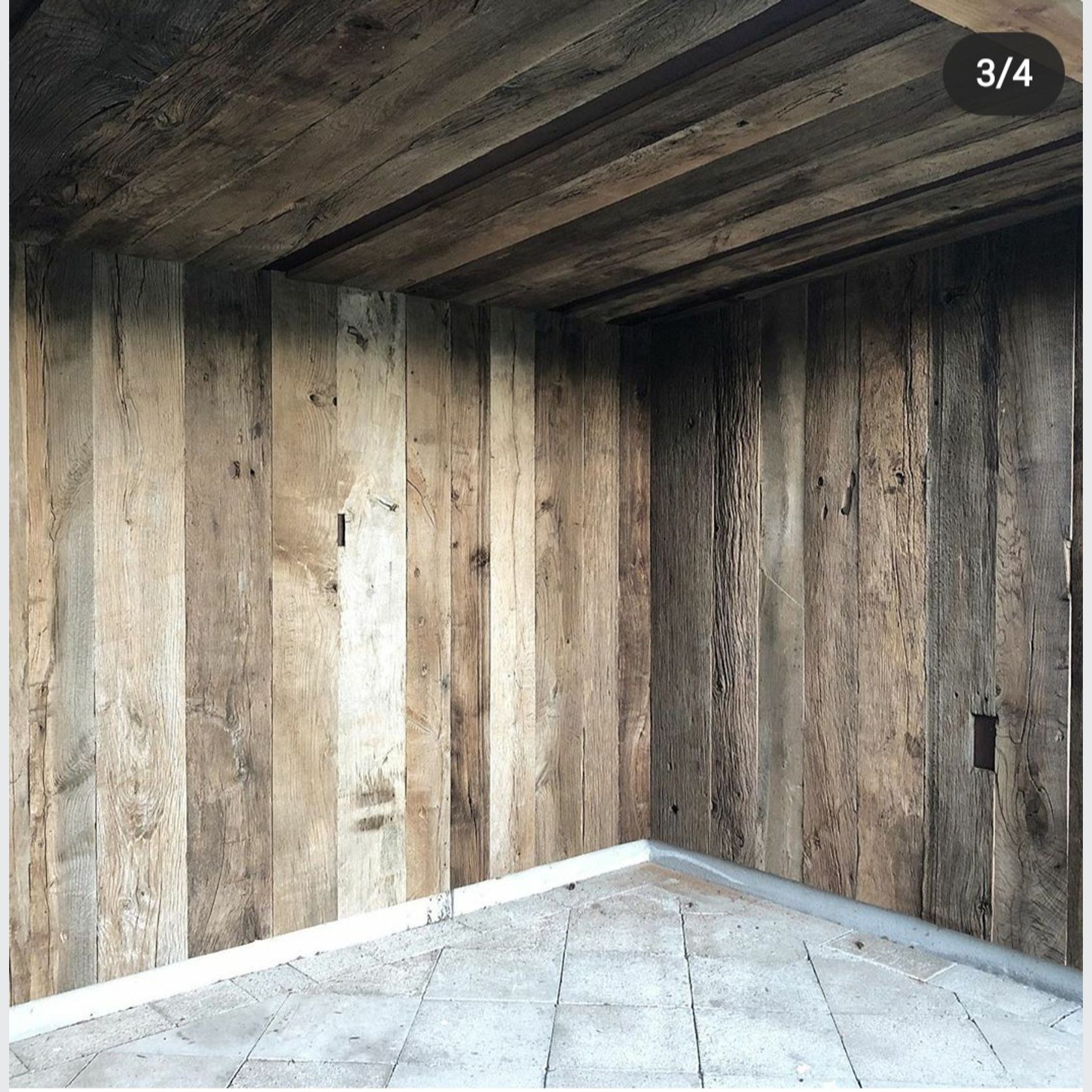 Antique Oak Wall Linings gallery detail image