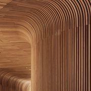 Curved Timber Click-on Battens gallery detail image