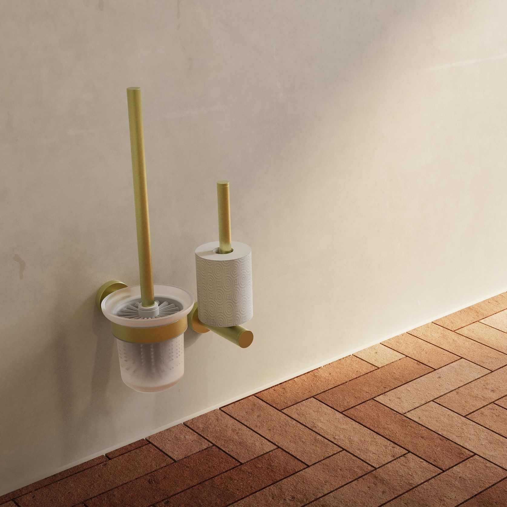 Toilet Brush with Holder - 4600 Series Number 4638 gallery detail image