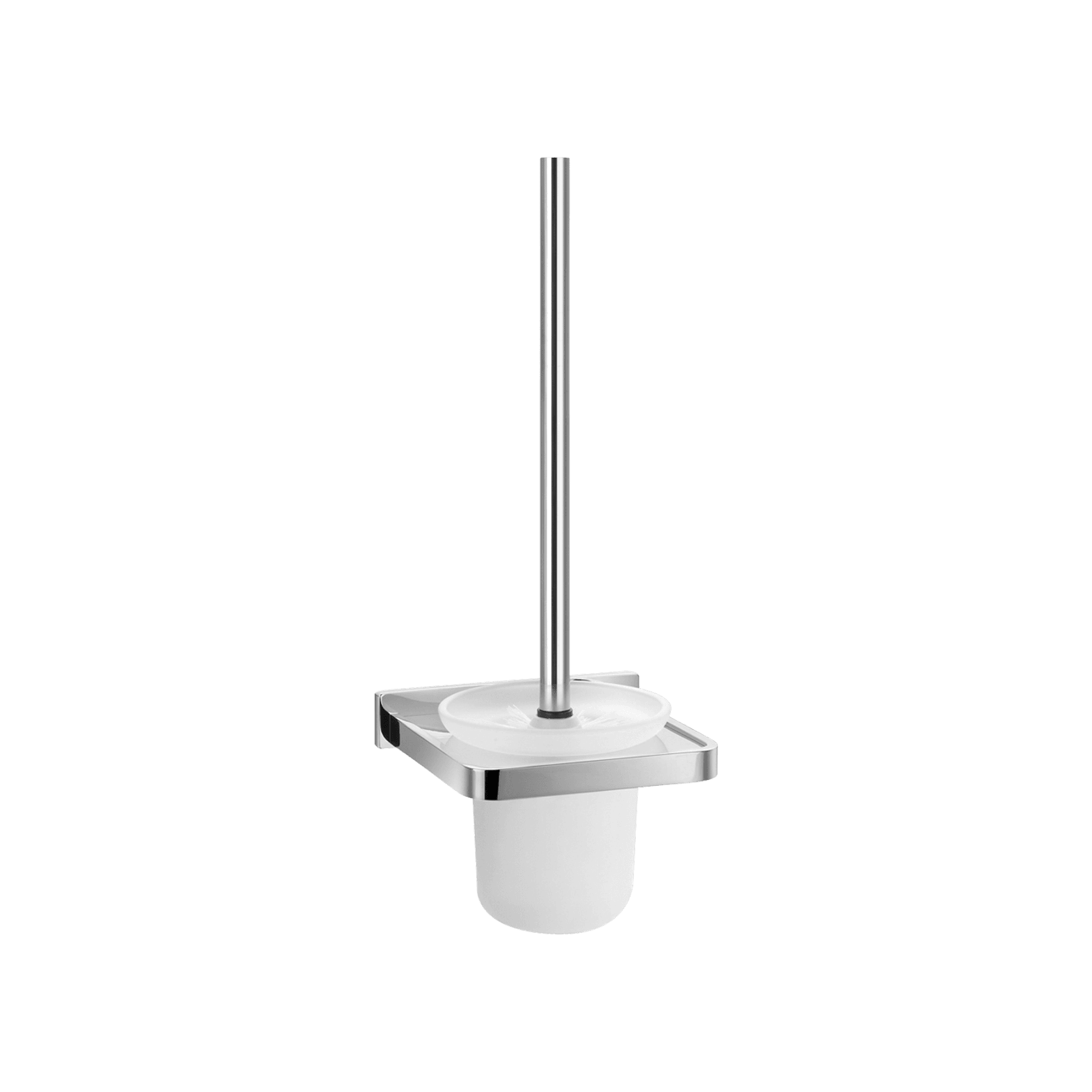Cubic Toilet Brush Chrome gallery detail image